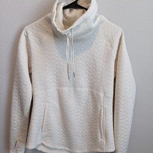 Marmot Cream Quilted Sweater